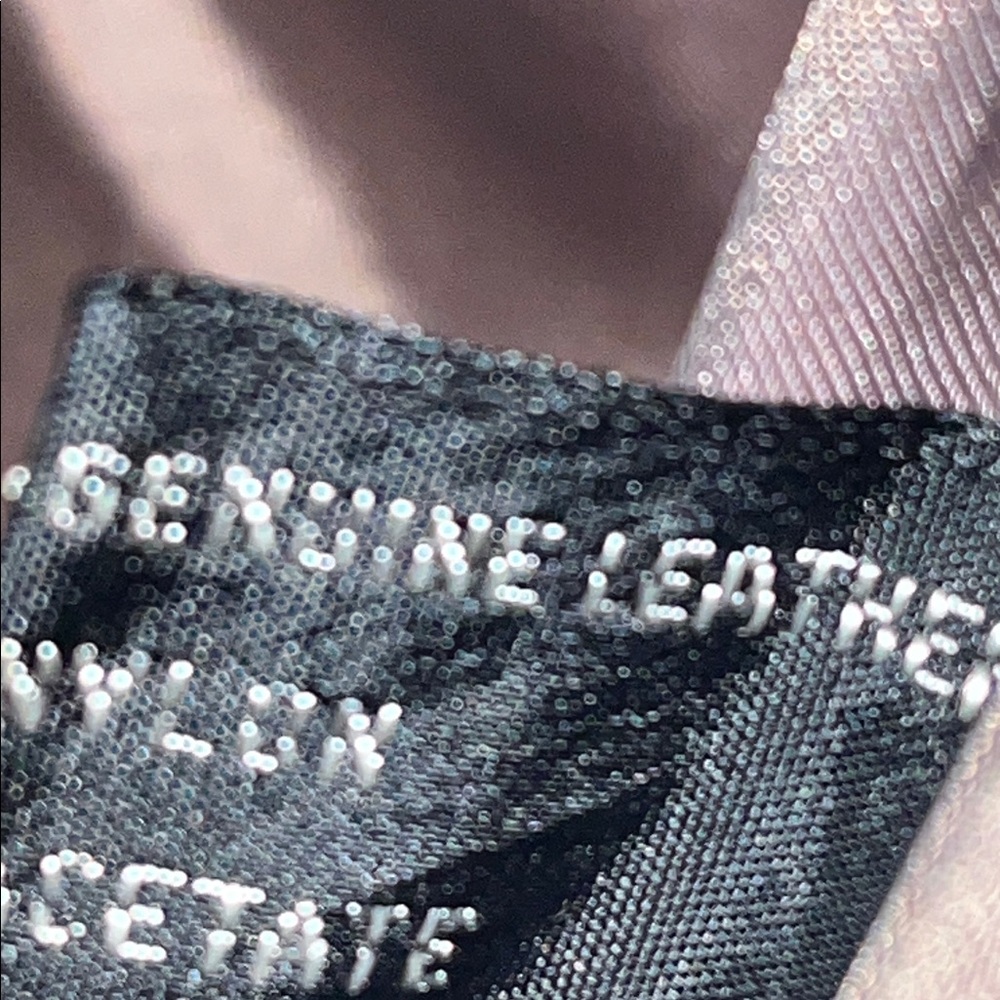 Gray Leather Blazer - image 4